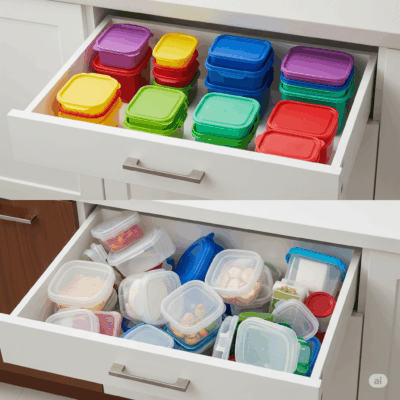 Tupperware_Organized_Kitchen_drawer